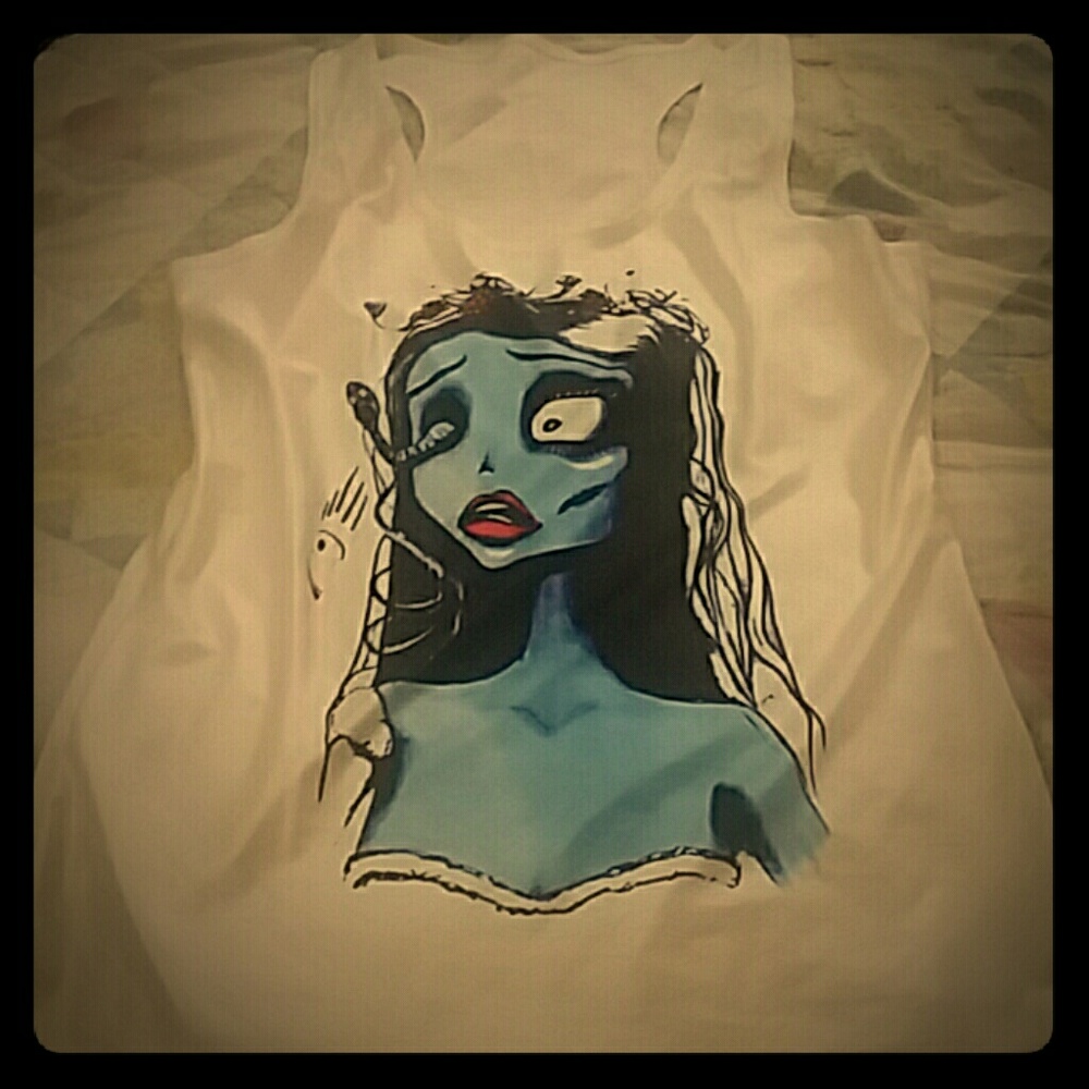 Corpse bride tank top
